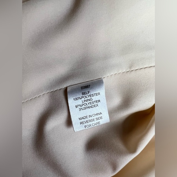 ALEXIA ADMOR Brown and cream ALESSI palm print one shoulder midi dress size 2 - Picture 12 of 16